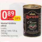 Mustad kivideta oliivid