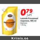 Allahindlus - Lemmik Provansaal
majonees, 405 ml
