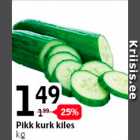 Pikk kurk kiles, kg