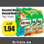 Allahindlus - Kassitoit Kitekat  Natural Vitality