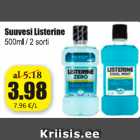 Allahindlus - Suuvesi Listerine