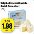 Allahindlus - Valgehallitusjuust Castello Danish Camembert 125 g