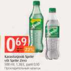 Karastusjook Sprite või Sprite Zero 500 ml