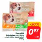 Koerasööt
Nutribalance, 4x100 g
