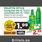 Allahindlus - FRUCTIS STYLE