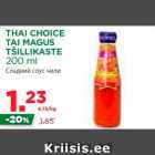 Allahindlus - THAI CHOICE TAI MAGUS TŠILLIKASTE 200 ml