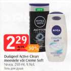 Allahindlus - Dušigeel Active Clean meestele või Creme Soft 