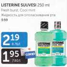 LISTERIN SUUVESI 250  ml