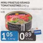 MINU PRAETUD RÄIMED TOMATIKASTMES 240 G