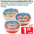 Marineeritud heeringafileetükid, 150 g
