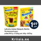 Lahustuv kakao Nesquik, Nestle
