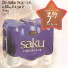 Õlu Saku Originaal 6 * 50 cl