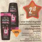 Allahindlus - L`Oreal Elvital Arginine juuksehooldusvahend hapratele, v