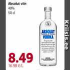 Allahindlus - Absolut viin