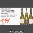 Allahindlus - HISPAANIA KPN KVALITEETVAHUVEIN CAVA CASTELL LLORD 