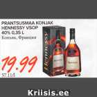 Allahindlus - PRANTSUSMAA KONJAK HENNESSY VSOP