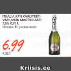 Allahindlus - ITAALIA KPN KVALITEETVAHUVEIN MARTINI ASTI