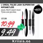 Allahindlus - L´OREAL FALSE LASH SUPERSTAR EIPSMETUŠŠ