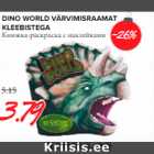 Allahindlus - DINO WORLD VÄRVIMISRAAMAT KLEEBISTEGA