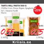 Allahindlus - TARTU MILL PASTA 500 G