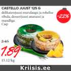 Allahindlus - CASTELLO JUUST 125 G