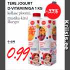 TERE JOGURT D-VITAMIINIGA 1 KG