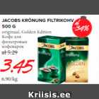 Allahindlus - JACOBS KRÖNUNG FILTRIKOHV 500 G