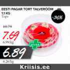 Allahindlus - EESTI PAGAR TORT TALVERÕÕM 1,1 KG