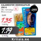 Allahindlus - KALAMEISTER HEERINGAFILEE 250 G