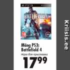 Allahindlus - Mäng PS3:
Battlefi eld 4