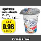 Jogurt Saare maitsestamata