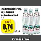 Allahindlus - Looduslik mineraalvesi Borjomi karboniseeritud 0,5 l