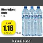 Allahindlus - Mineraalvesi Devin 1,5 l