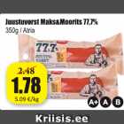 Juustuvorst Maks&Moorits 77,7%