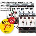 Allahindlus - Kõrvaklapid Omega Freestyle FH2111