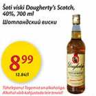 Allahindlus - Šoti viski Dougherty`s Scotch
