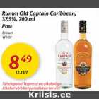 Allahindlus - Rumm Old Captain Caribbean