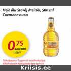 Allahindlus - Hele õlu Starõj Melnik, 500 ml