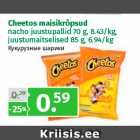 Allahindlus - Cheetos maisikrõpsud