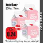 Kohvikoor
200ml / Tere
