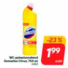 WC-puhastusvahend
Domestos Citrus, 750 ml