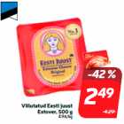 Viilutatud Eesti juust
Estover, 500 g