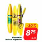 Ripsmetušš
Colossal, Maybelline