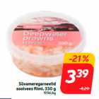 Allahindlus - Süvameregarneelid
soolvees Rimi, 330 g