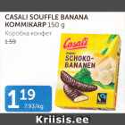 CASALI SOUFFLE BANANA KOMMIKARP 150 G