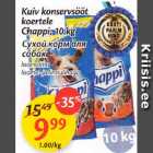 Allahindlus - Kuiv konservsööt Koertele Chappi, 10 kg