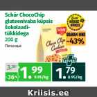 Allahindlus - Schär ChocoChip
gluteenivaba küpsis
šokolaaditükkidega
200 g