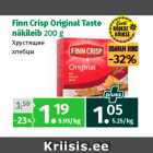 Allahindlus - Finn Crisp Original Taste
näkileib 200 g