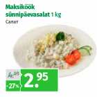 Allahindlus - Maksiköök
sünnipäevasalat 1 kg