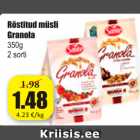 Allahindlus - Röstitud müsli Granola